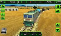 3D Triain Driving Sim - Railway Crossing Game Screen Shot 2