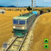 3D Triain Driving Sim - Railway Crossing Game