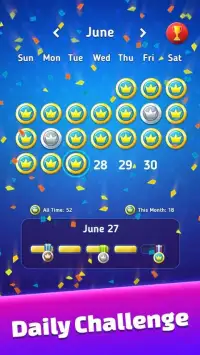 Word Stars - Letter Connect & Puzzle Bubble Game Screen Shot 1