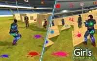 Paintball Girls Arena Shooting 3D Screen Shot 1