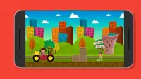 Dora racing and collect coins Screen Shot 1