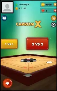 Carrom X: 3D Online Multiplayer Carrom Game Screen Shot 4