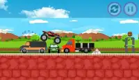 Monster truck cars challenge Screen Shot 2