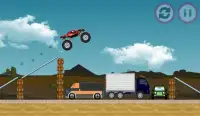 Monster truck cars challenge Screen Shot 1