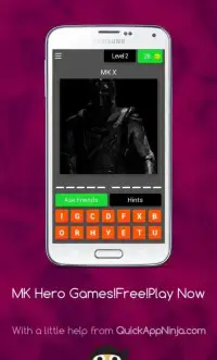 MK Hero Quiz!Trivia Games-Mortal Kombat Guess Hero Screen Shot 18