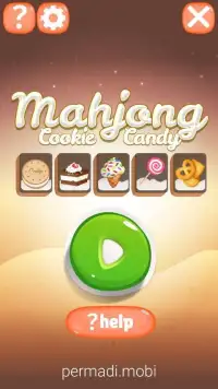 Mahjong Cookie & Candy - Free Screen Shot 44