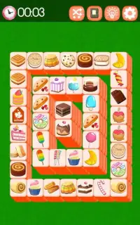 Mahjong Cookie & Candy - Free Screen Shot 2