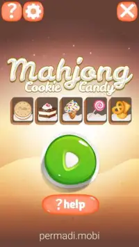 Mahjong Cookie & Candy - Free Screen Shot 12