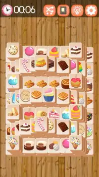Mahjong Cookie & Candy - Free Screen Shot 1
