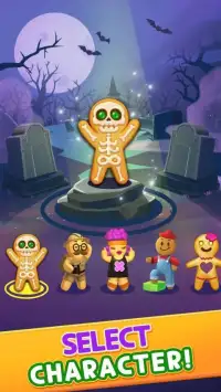 Sweet Candy Blast : Spooky Cookie Party Screen Shot 7