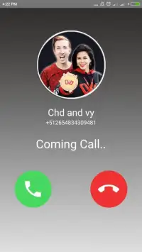 Chad Wild and Vy Qwaint Video Call Simulator Screen Shot 2