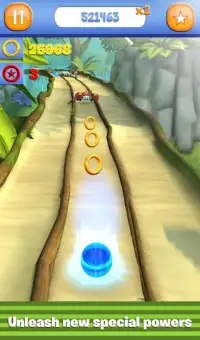 The Adventures of Sonic in Jungle Dash 3D Screen Shot 4