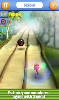 The Adventures of Sonic in Jungle Dash 3D Screen Shot 2