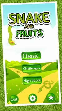 Snake & Fruits: New Classic Mobile Game Screen Shot 5