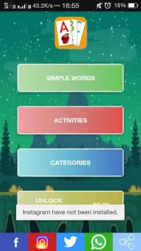 ABC Flashcards for Kids Screen Shot 0
