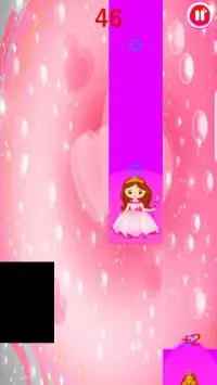 Princess doll game piano tiles Screen Shot 0