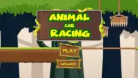 Animal car racing Screen Shot 7