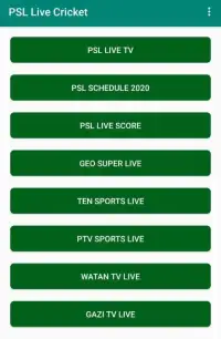 PSL Live Cricket 2020 Screen Shot 0