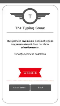 The Typing Game Screen Shot 4