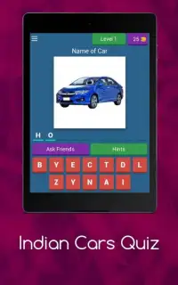 Indian Cars Quiz Game Screen Shot 5
