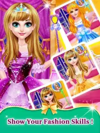 Princess Makeover - Beauty salon games for Girls! Screen Shot 1