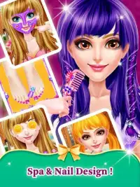 Princess Makeover - Beauty salon games for Girls! Screen Shot 0
