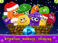 FunnyFood Christmas Games for Toddlers 3 years ol Screen Shot 1