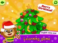 FunnyFood Christmas Games for Toddlers 3 years ol Screen Shot 4