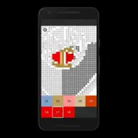Pixel Art: Coloring logo's Football by Number Screen Shot 2