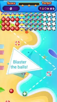 Bubble Shooter - Beach Volley ball Screen Shot 5