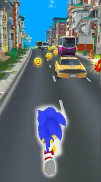 Subway Sonic's Jump: Super Runner 3d Hedgehog 2020 Screen Shot 2