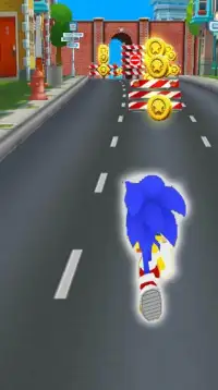 Subway Sonic's Jump: Super Runner 3d Hedgehog 2020 Screen Shot 0