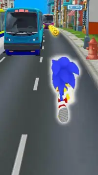 Subway Sonic's Jump: Super Runner 3d Hedgehog 2020 Screen Shot 1