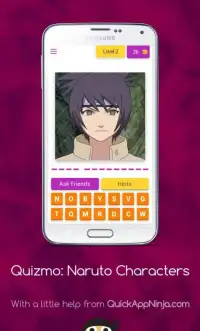 Quizmo: Naruto Characters Screen Shot 17