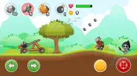 Crazy Catapult: shoot the monsters Screen Shot 1