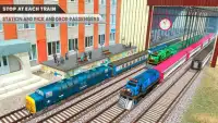 ट्रेन ड्राइवर सिम 2019: इंडियन ट्रेन गेम्स Screen Shot 1