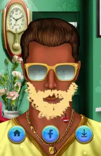 Barber shop Beard and Mustache -Fun Games for Kids Screen Shot 0