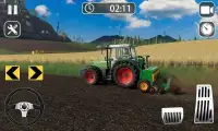 Farm Tractor Driving Sim - tractor cargo transport Screen Shot 0