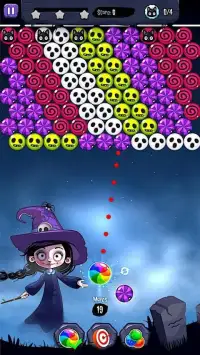 Bubble Shooter - Witch Rescue Screen Shot 2