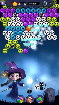 Bubble Shooter - Witch Rescue Screen Shot 1