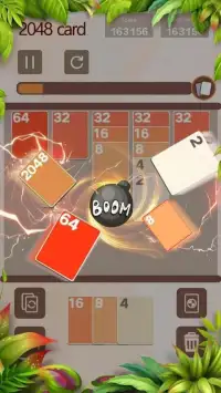 2048 Card - Digital Solitaire game Screen Shot 1
