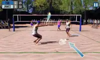 Beach Volleyball Training 3D - Spiked Ball Screen Shot 2
