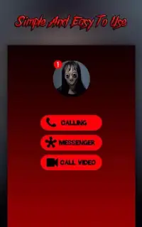 Momo Creepy Video Call Simulator Screen Shot 3