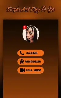 Momo Challenge : Horror Video Call Simulation Momo Screen Shot 3