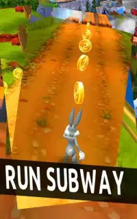 Looney Run :Bunny Toons Super Dash Rabbit! Screen Shot 0