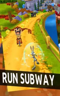 Looney Run :Bunny Toons Super Dash Rabbit! Screen Shot 1