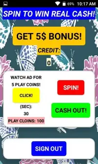 Spin2Win - Win REAL Ca$h! Screen Shot 4
