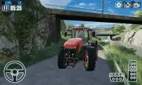 Farming Tractor Driving Sim - Tractor Pulling Screen Shot 1