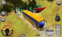 Mountain Bus Uphill Climb Driving Simualtor Screen Shot 2