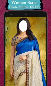 Women Saree Photo Editor FREE Screen Shot 2
